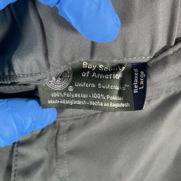 Boy Scouts Of America Convertible Cargo Pants Men’s Large Relaxed Fit Green - Picture 2 of 6